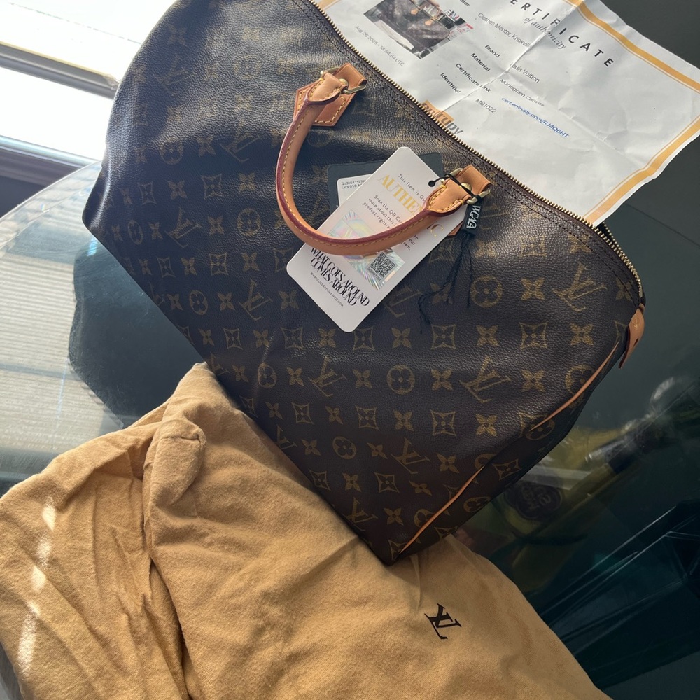Louis Vuitton Brown Monogram Canvas Duffel Bag